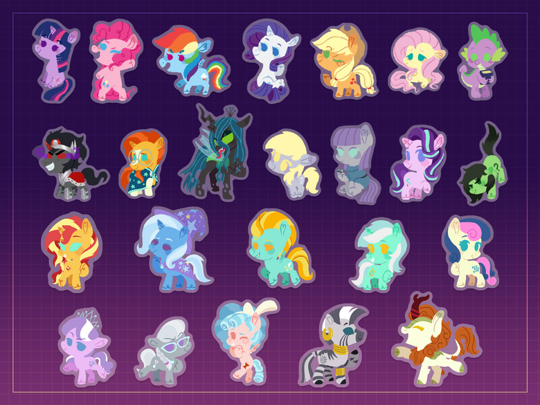 Cheebs Acrylic Charms
